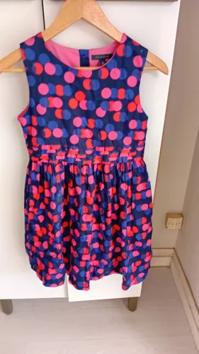 Vestido Infantil Algodão Novo Tam 14 Thommy Hilfiger