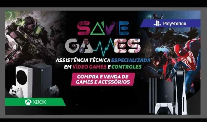 Manutenção controles e vídeo games 