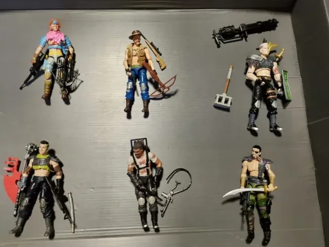 Gi Joes' 25th 6-Pack "Battle Set Dreadnoks" (incompleto)