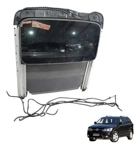 Teto Solar C/motor Fiat Freemont 2.4 2014 Preto