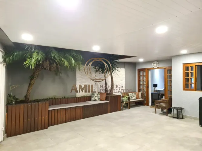 Casa térrea, 3 dormitórios,1 suíte, 2 Salas, Área Gourmet, 162 m² de terreno, Conjunto 31