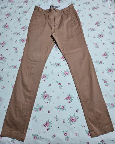 [RESERVA] Calça Chino Slim Marrom