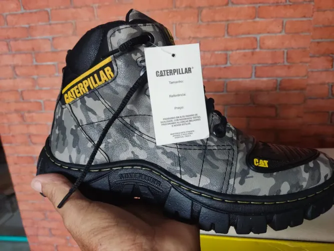 Bota Caterpillar Camuflada Original