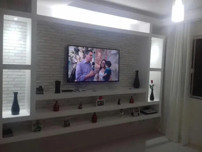 Painel 3D Gesso,Drywall e rebaixamento de gesso plaquinha. 