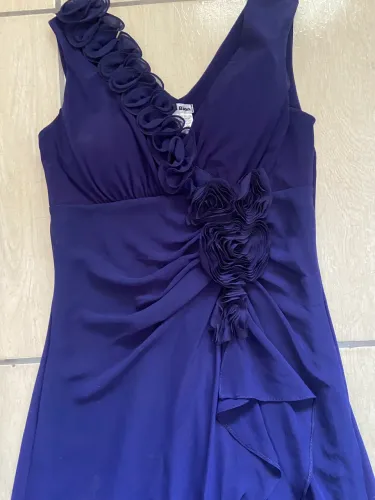 Vestido Longo com Lenço M - usado em estado de novo