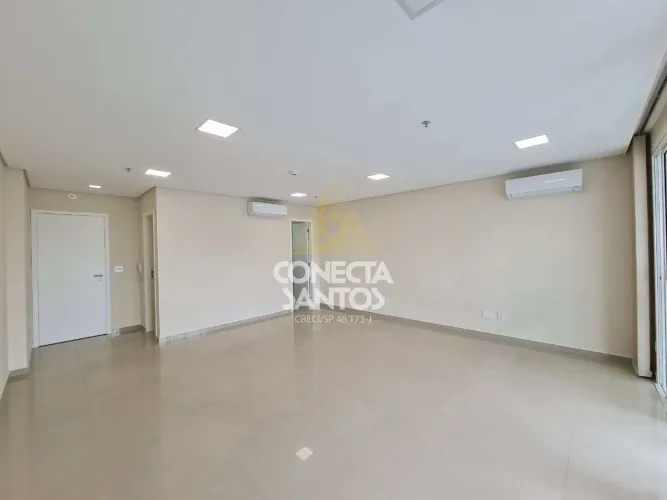 SALA COM SACADA NO BOQUEIRÃO EM SANTOS Cod: 1699