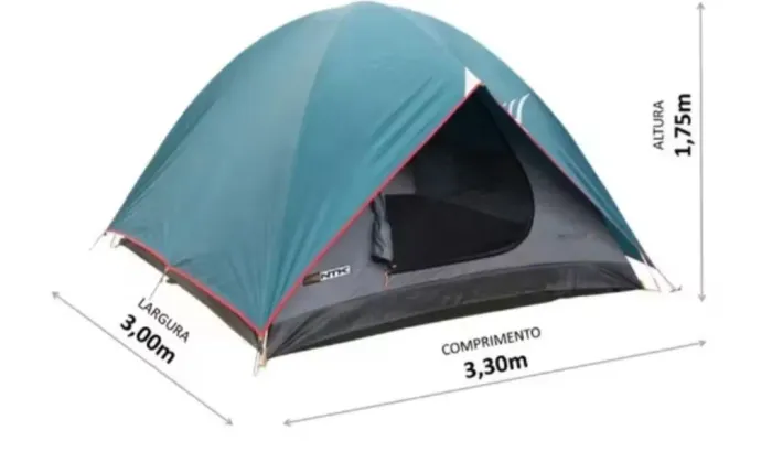 Barraca Camping até 6 pessoas