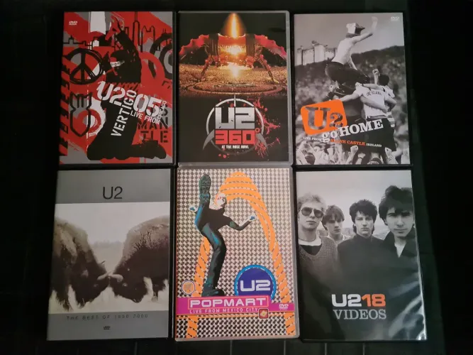 Coleção de DVDs U2