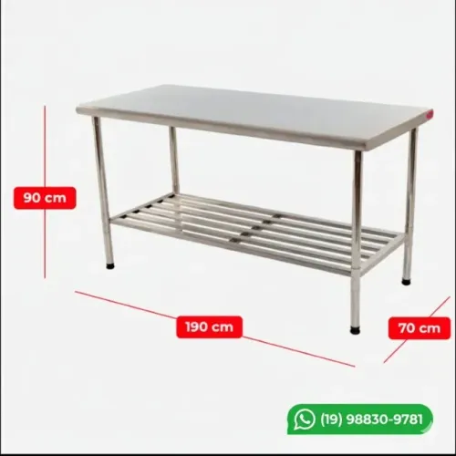 Mesa de inox