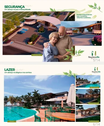 Repasse terreno Naçõesville 160m² 