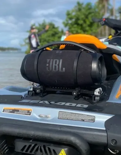 Suporte Compatível Jbl Boombox 2 E 3 Jet Ski Com Travas