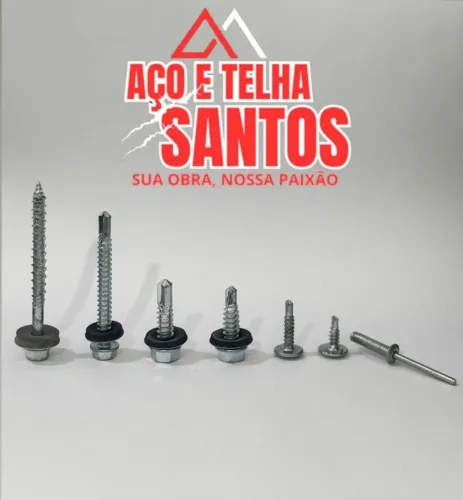 Parafusos para telha - diversos tamanhos