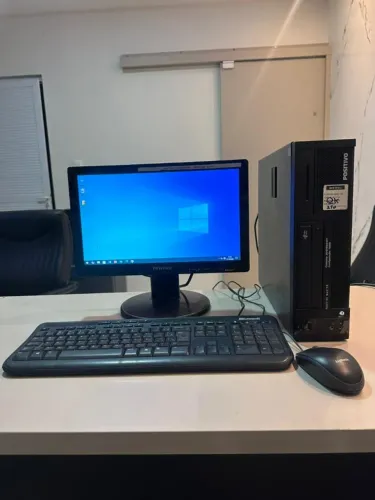 Computador Positivo Master i3 8GB RAM + Monitor 16 Pol | Pronto p/ Uso