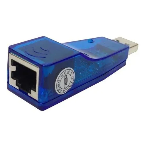 Adaptador De Rede Rj45 Usb 2.0 Ethernet 10/100mbps