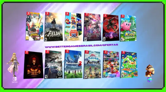 Tony H Yoshi Bayonetta Zelda Nintendo Naruto Xenoblade Kirby Diablo Pokemon Skate Mario
