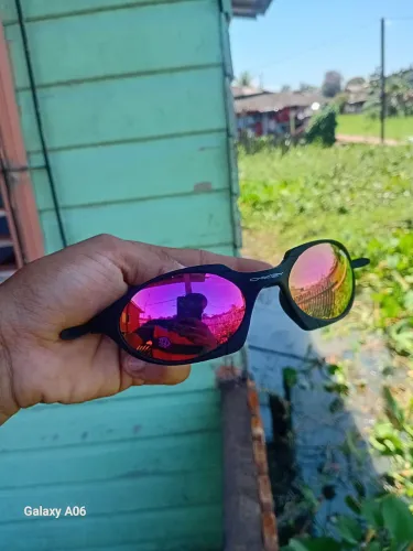 Óculos Oakley Juliet - Lente Rosa Espelhada