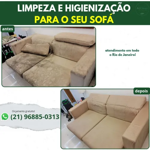 Limpeza de sofá na zona norte