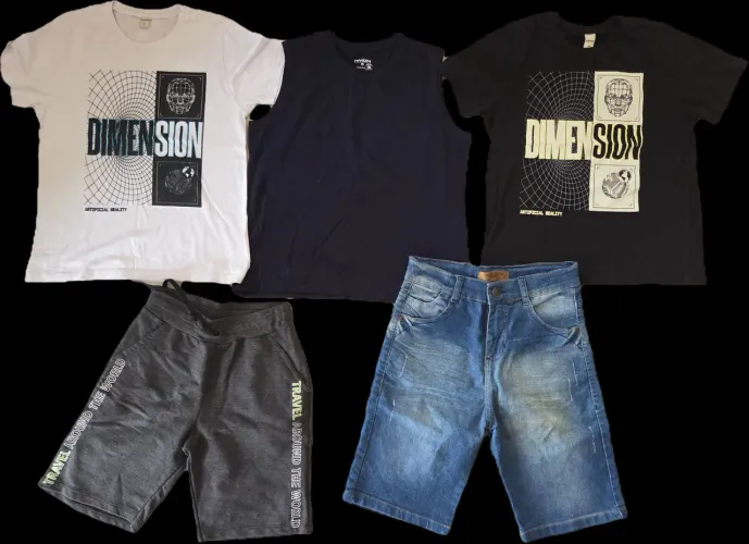 Kit Roupas Menino - Tam. 14