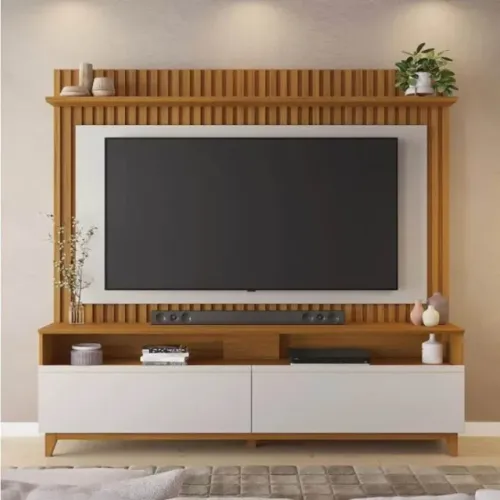 Home NT 1340 Ripado Para TV até 65 Polegadas 2 Portas (FAZEMOS ENTREGAS DF E ENTORNO)
