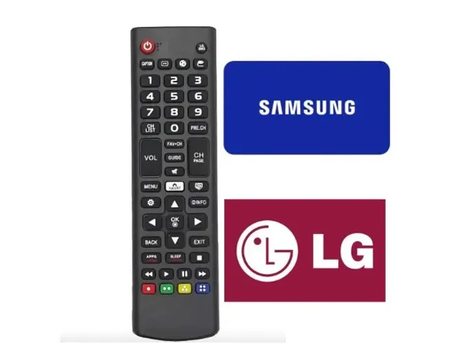 Controle Remoto Tv Lg Samsung Led Smart Tv Compatível Le 7044 Arduino Automação COD-CP866