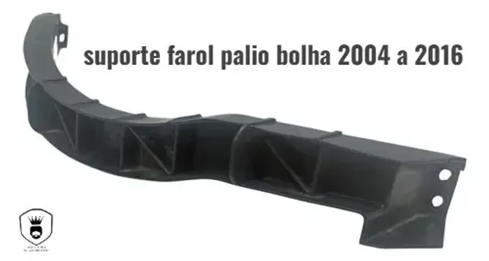 Suporte do farol Palio bolha 2004 a 2016 semi novo 