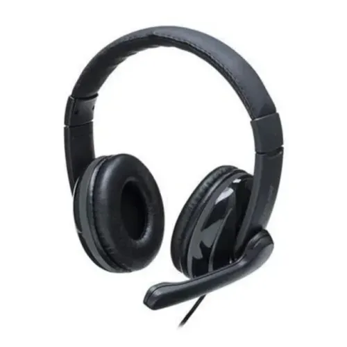 Headset Office Multilaser Pro, USB, Preto e Cinza, Com Fio - PH317