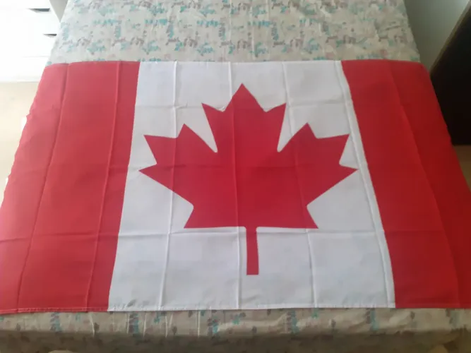 Bandeira do Canadá para Decoração casa esportes