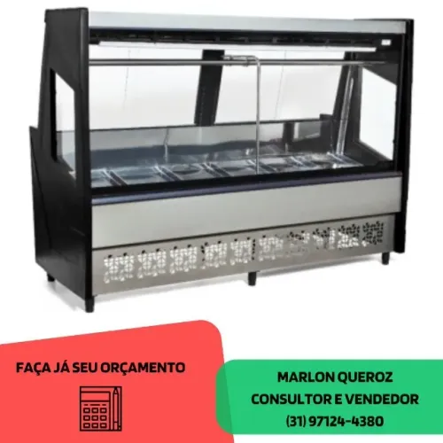 Balcão de Açougue 2M Polar Novo