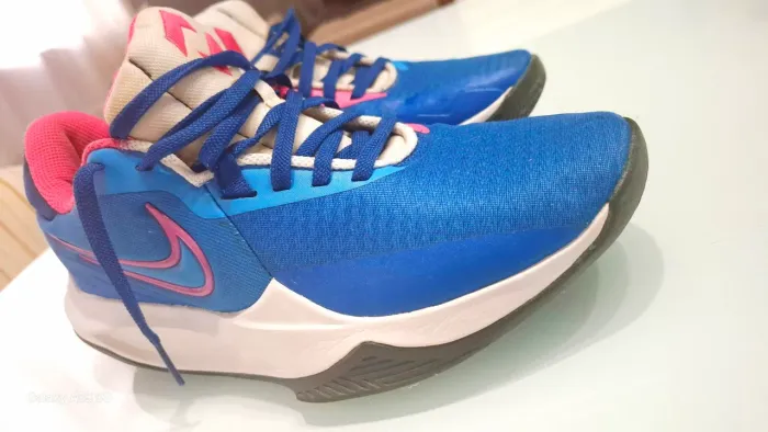 Nike Precision 5 - 39 azul e rosa