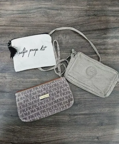 Combo com Três Necessaire