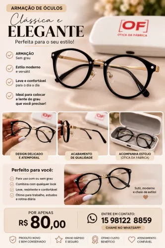 Armação de Óculos