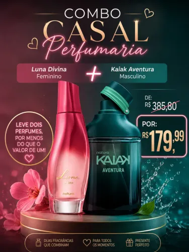 Combo Perfumaria Natura