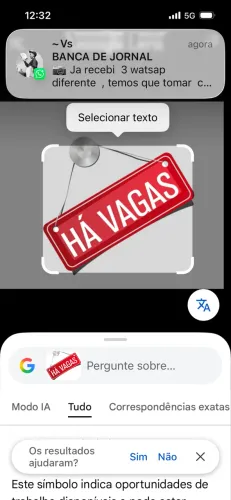 Vaga para atendente no Leblon
