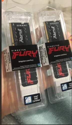 Par de Memória Ram Kingston Fury Impact 16GB DDR4