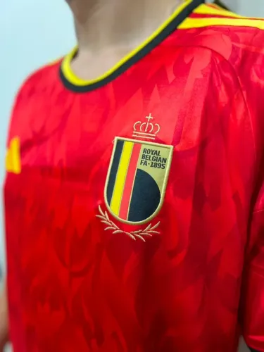 Camisa Seleção Bélgica Vermelha - Nova