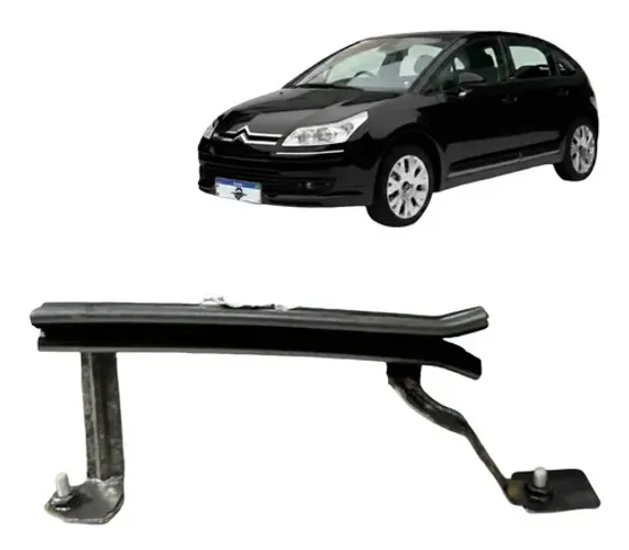 Canaleta Guia Vidro Dianteira Direita Citroen C4 2011 Uzad0 Preto