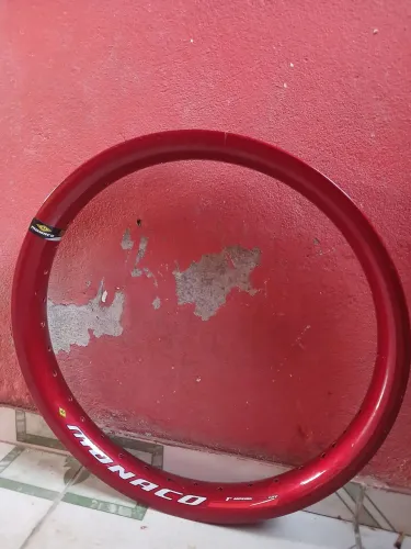 ? Aro Dianteiro Monaco Vermelho Zerado ? Sem Uso!