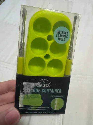 kit dab container silicone com ferramentas