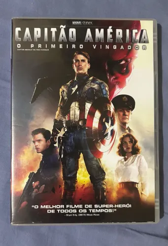Combo DVD Capitão América e Os Vingadores