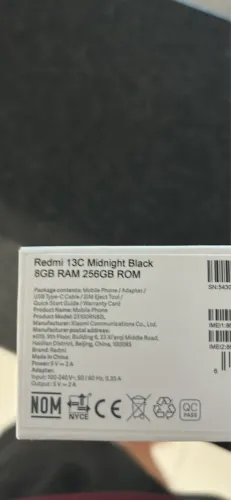 Xiaomi redmi 13c 256 gb