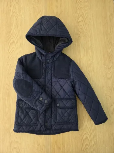 jaqueta infantil zara azul 5 anos