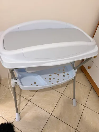 Banheira bebê com suporte