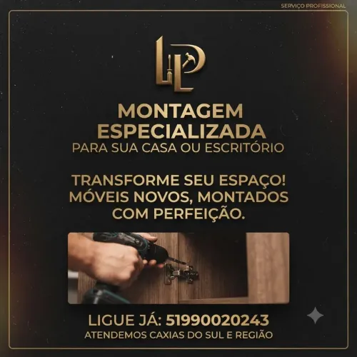 Montador de móveis e reparo em marcenaria e carpintaria