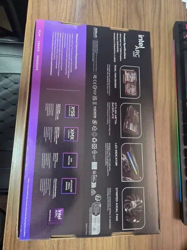 Intel ARC B580 Asrock nova lacrada