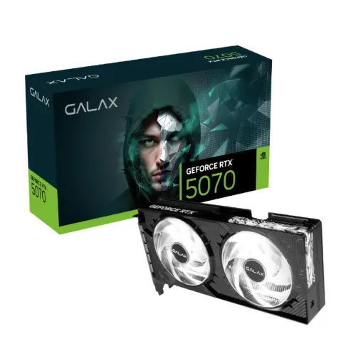 Placa de Vídeo RTX 5070 12GB Galax 1-Click OC