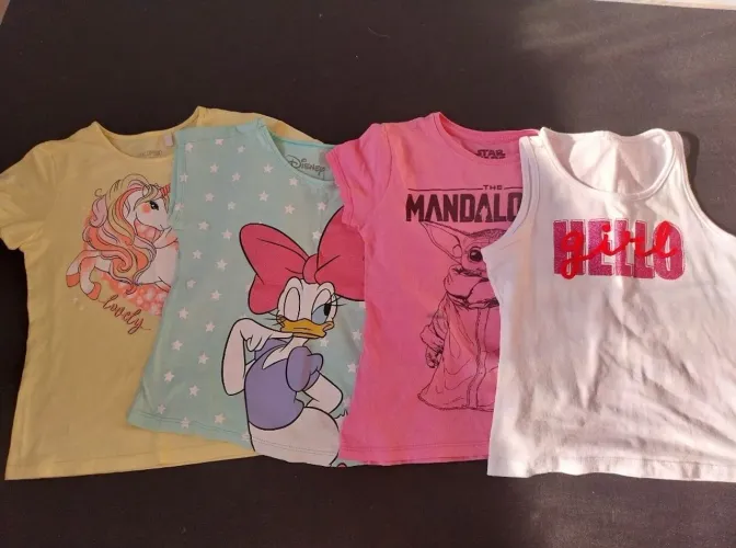 Lote de roupas de menina 6 a 8 anos