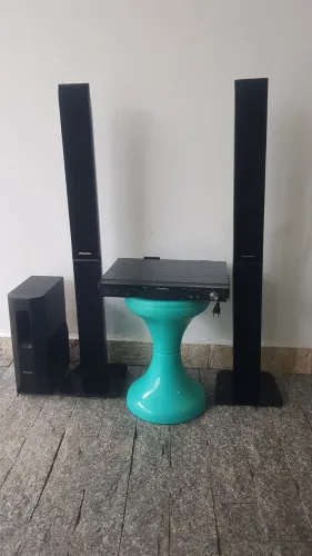 Aparelho de som home theater Panasonic. Preco para desapegar. Leia.