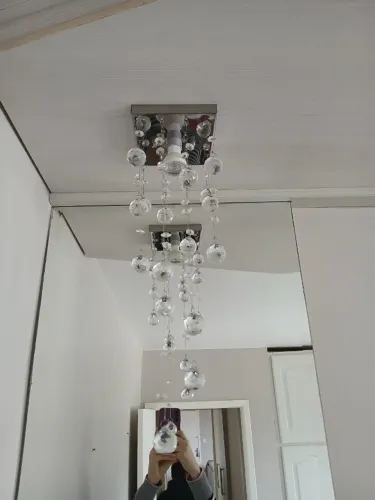 Lustre cristal acrílico