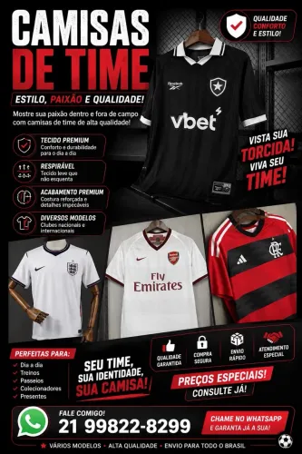 Camisas de time