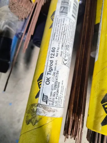 Vareta De Solda Tig Aço Carbono Ferro Para Oficina No KG